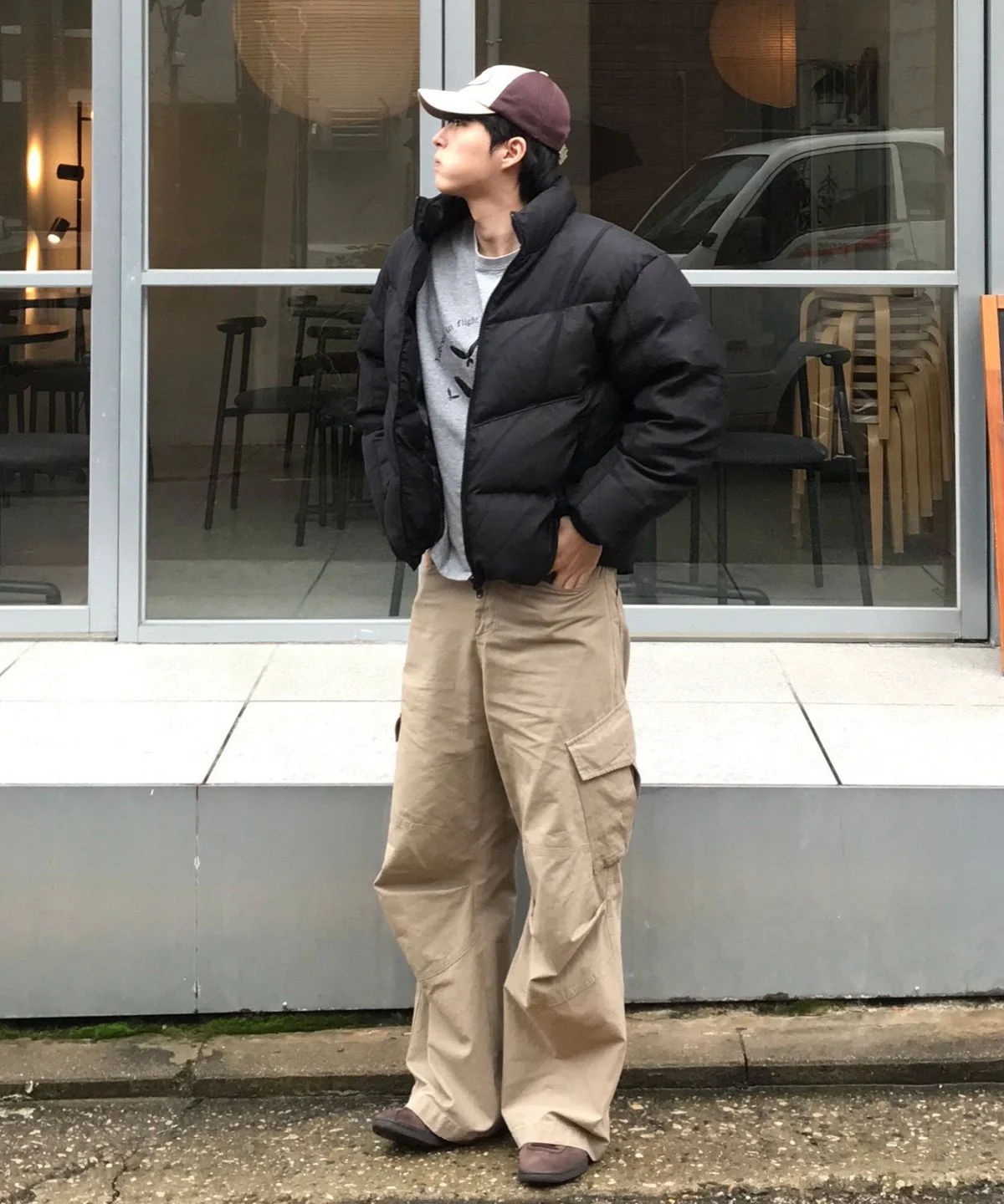 남동생 생일 선물로 고른 마인드브릿지 MYDJ8142 두굿 레이어드쉘숏다운점퍼 진짜 가성비 대박이네요 · 상품 이미지 3